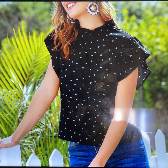 Last one ! 🔥small BOHO fall top 🔥Marcellas boutique NWT - Picture 3 of 7